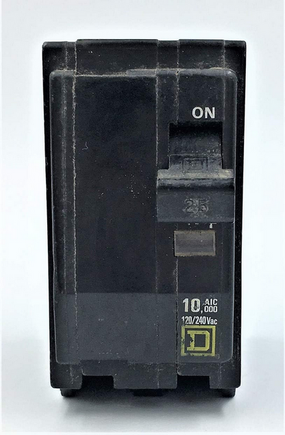 Square D QO QO225 25A Double-Pole 120/240V Circuit Breaker