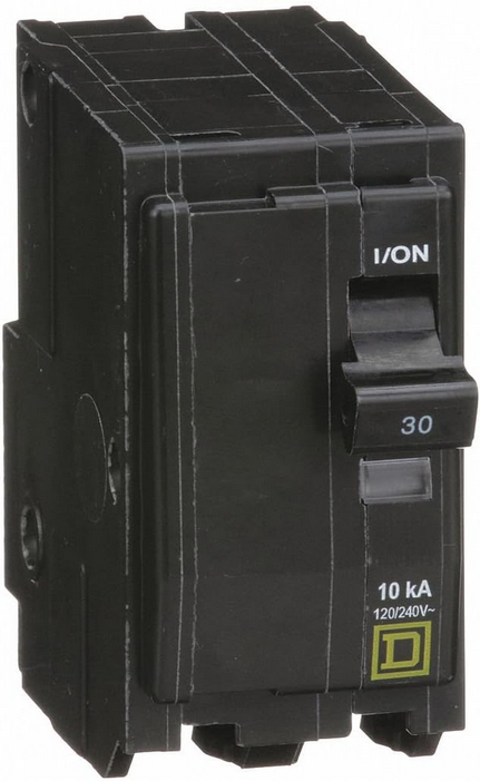Square D QO QO230 30A Double-Pole 120/240V Circuit Breaker