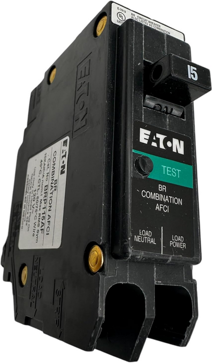 Eaton BR BRP115AF 15A Single-Pole 120V AFCI Circuit Breaker