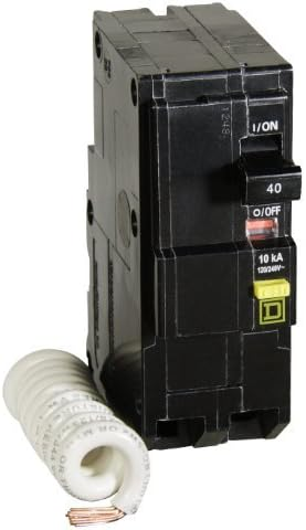 Square D QO QO240GFI 40A Double-Pole 120/240V GFCI Circuit Breaker