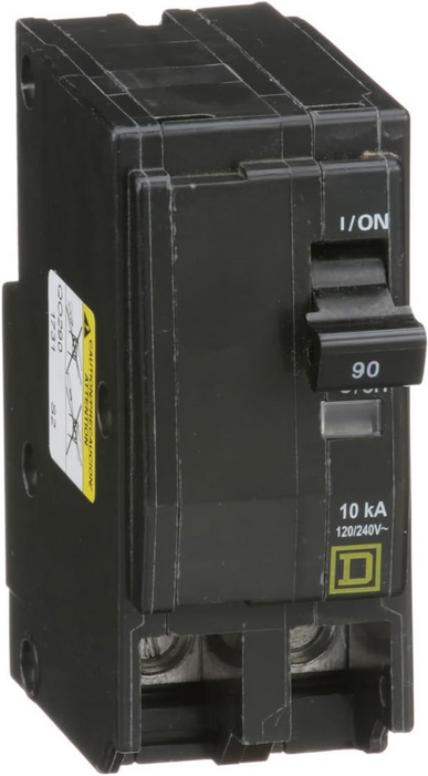 Square D QO QO290CP 90A 2-Pole Circuit Breaker