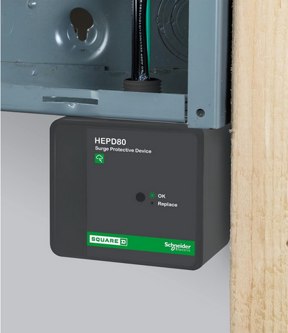 Square D HEPD80 80kA Whole House Surge Protection Device 120/240V 1-Phase 3-Wire