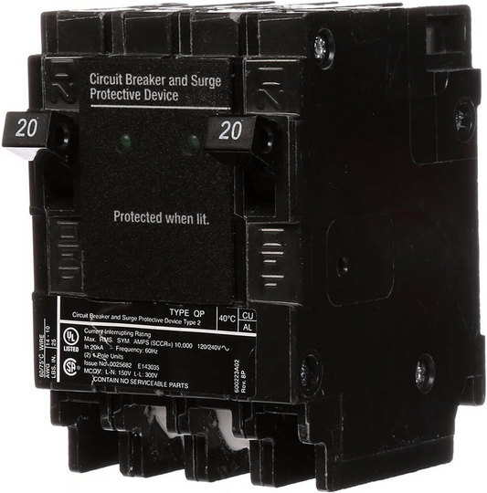 Siemens QSA QSA2020SPD 20-Amp Surge Protection Device
