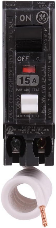 ABB Q-Line® THQL1115AFP2 15A Single Pole AFCI Circuit Breaker