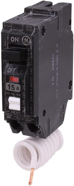 ABB Q-Line® THQL1115AFP2 15A Single Pole AFCI Circuit Breaker