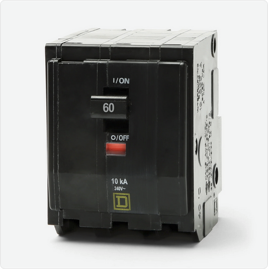 Square D, QO360, Miniature Circuit Breaker, 240 VAC, 60 A