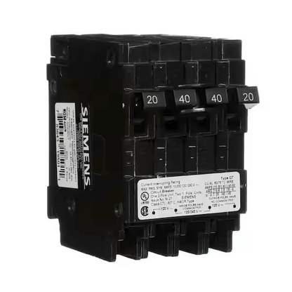 Siemens Q22040CT 40A, Double-Pole, Circuit Breaker