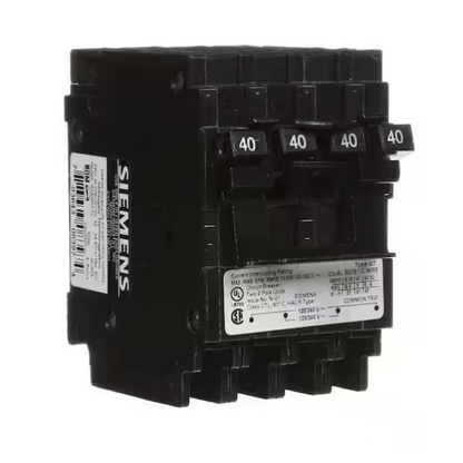 Siemens, Q24040CT2, 40A, Quad, Circuit Breaker