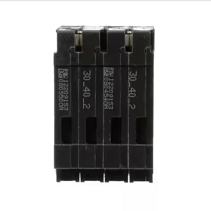 Siemens, Q23040CT2, 30-40A, Quad, Circuit Breaker