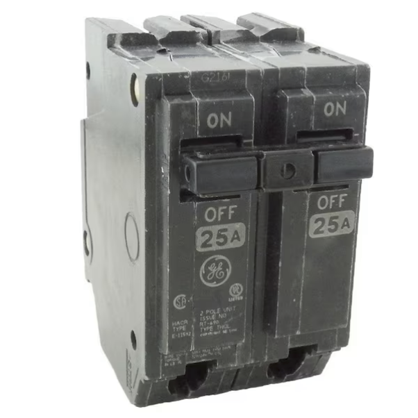 ABB Q-Line® THQL2125, 25A, Double-Pole 120V