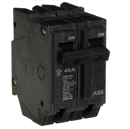 ABB Q-Line® THQL2140, 40A, Double-Pole 120V
