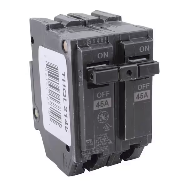 ABB Q-Line® THQL2145, 45A, Double-Pole 120V