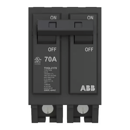 ABB Q-Line® THQL2170, 70A, Double-Pole 120V