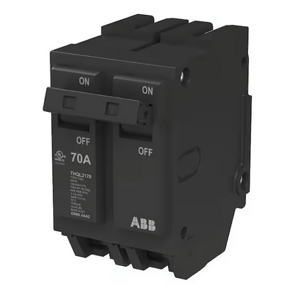 ABB Q-Line® THQL2170, 70A, Double-Pole 120V