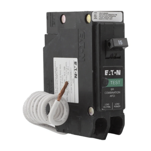 Eaton BR BRN115AF 15A Single-Pole 120V AFCI Circuit Breaker
