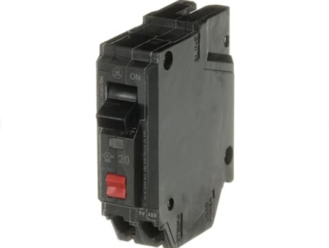 ABB THQL THQL1120PGFT 20A Single-Pole 120V Dual-Function AFCI/GFCI Plug-In Circuit Breaker