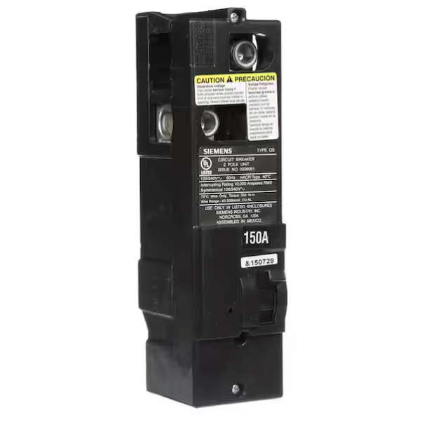 Siemens QS QS2150 150A Double-Pole 120/240V Main Circuit Breaker