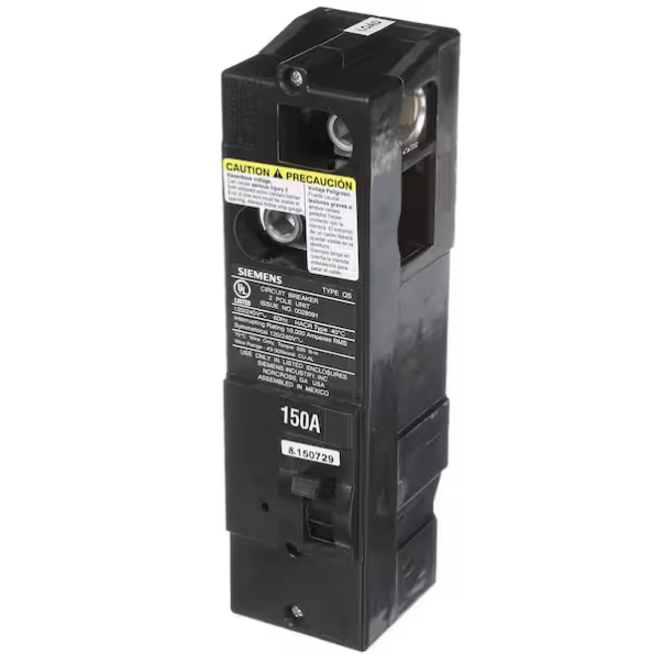 Siemens QS QS2150 150A Double-Pole 120/240V Main Circuit Breaker