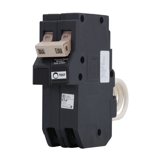 Eaton CH CHFN250GF 60A Double-Pole 120/240V GFCI Circuit Breaker