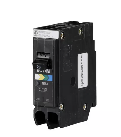Eaton BR BRP120A1CS AFCI Dual Function Combination Circuit Breaker