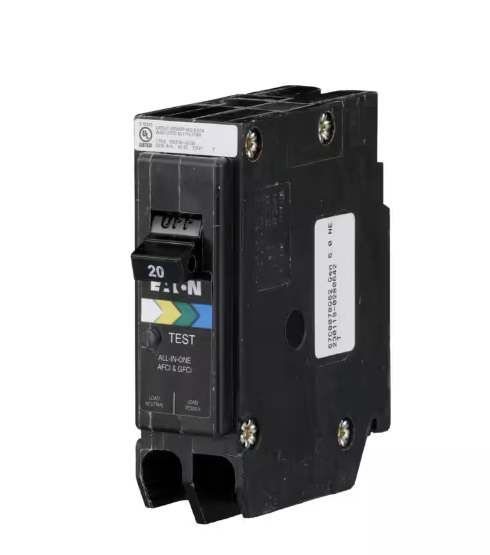 Eaton BR BRP120A1CS AFCI Dual Function Combination Circuit Breaker
