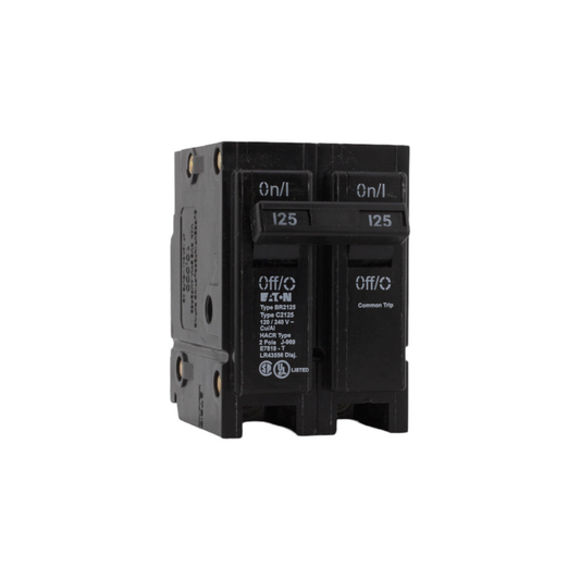 Eaton BR BR2125 125A Double-Pole 120/240V Circuit Breaker
