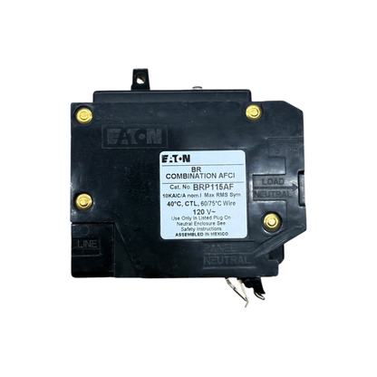Eaton BR BRP115AF 15 Amp Single-Pole 120V AFCI Circuit Breaker