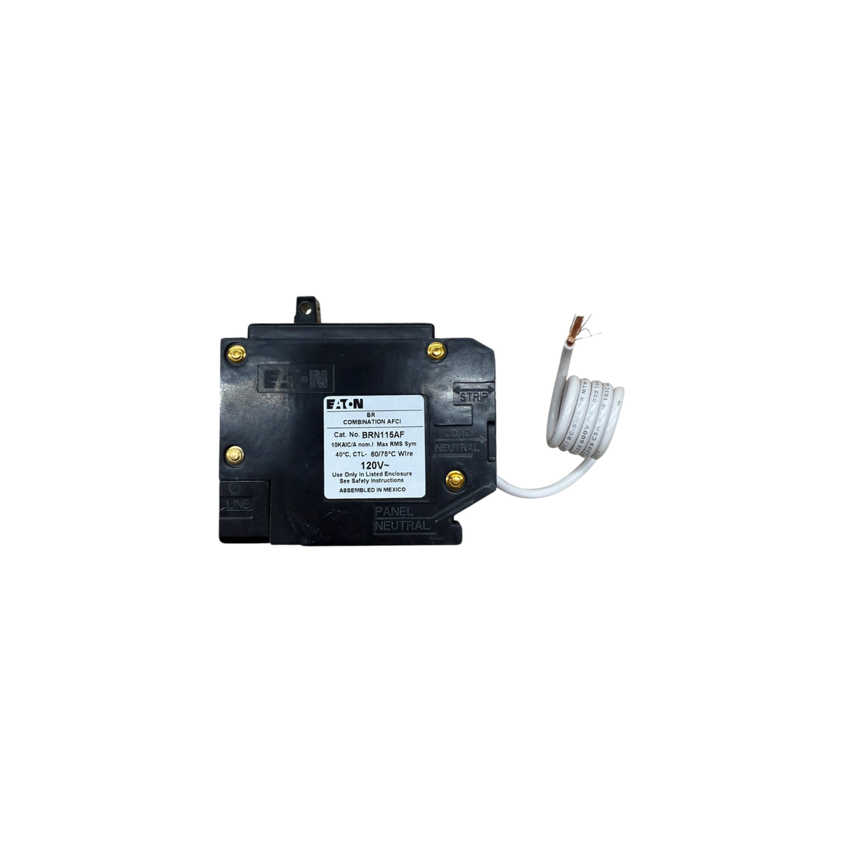 Eaton BR BRN115AF 15A Single-Pole 120V AFCI Circuit Breaker