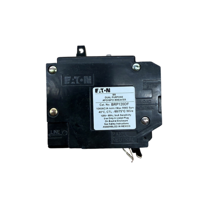 Eaton BR BRP120DF 20A Single-Pole 120V Dual Function AFCI/GFCI Circuit Breaker