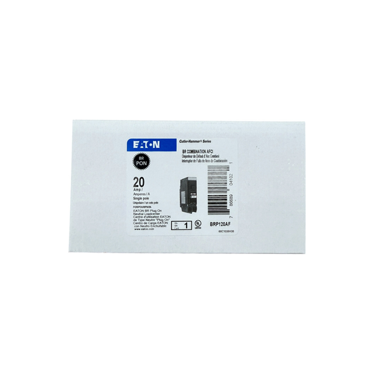 Eaton BR BRP120AF 20 Amp Single-Pole 120V AFCI Circuit Breaker