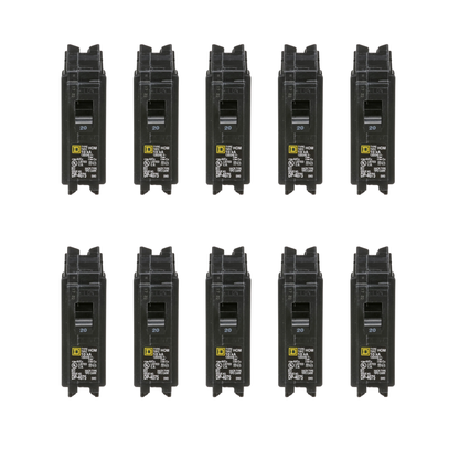 HOM120CP Homeline 20-Amp Single-Pole Circuit Breaker (10 Pack)