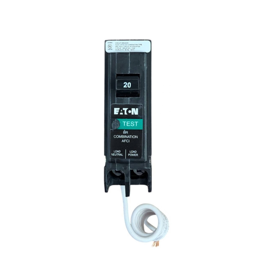 Eaton BR BRN120AF 20A Single-Pole 120V AFCI Circuit Breaker