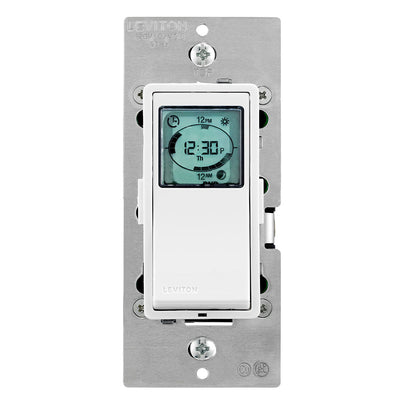 Leviton, VPT24-16Z, 24-Hour Programmable Timer Switch for Lights