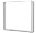 (REQUEST A QUOTE) 2X2 Surface Mount Kit, Troffer Accessories
