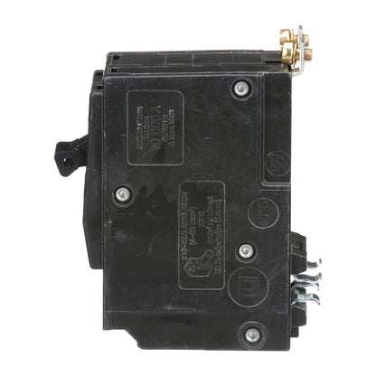 Square D QOB2100 100 Amp bolt-on circuit breaker, side view