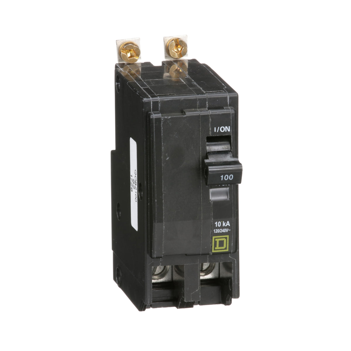 Square D QOB2100 100 Amp 2-pole bolt-on circuit breaker