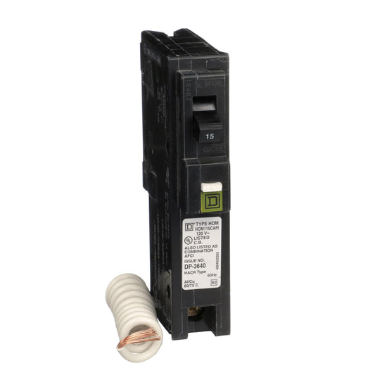 Square D Homeline HOM115CAFIC 15A Single-Pole 120V AFCI Circuit Breaker