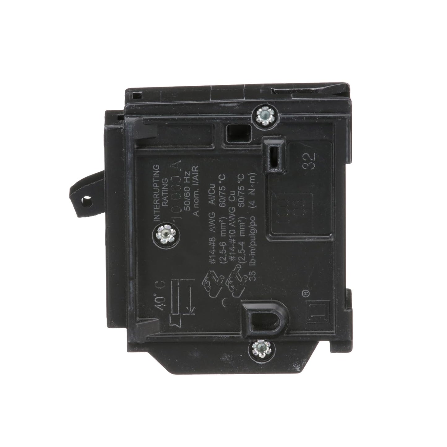 Square D Homeline HOM120 20A Single-Pole 120V Circuit Breaker