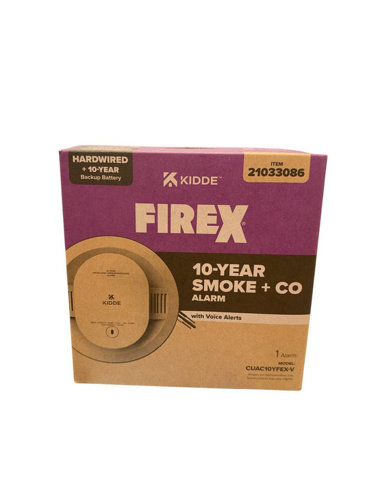 Kidde Smoke & CO Alarm, Hardwired with 10-Year Battery Backup